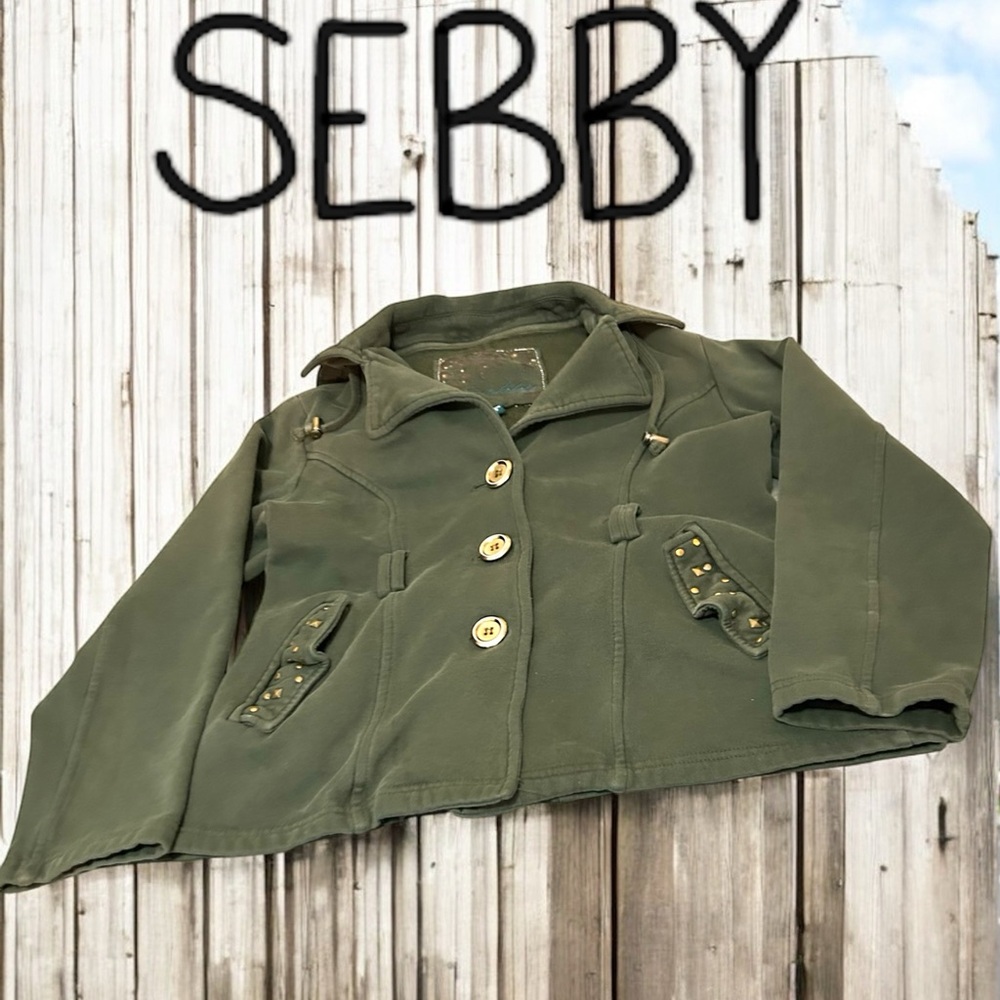 Sebby Softshell Army Green Jacket - image 2